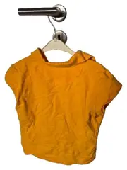 Vorschaubild 2 von Poloshirt Kinder Gr. 164 Orange Kurzarm Casual Baumwolle