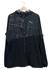 Vorschaubild 1 von Herren Trainingsjacke Sport Kapuze Reißverschluss Schwarz M 48