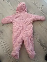Vorschaubild 2 von Mädchen Schneeanzug Overall Gr. 68 Rosa Kapuze Winteranzug
