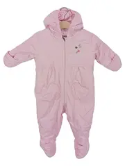Vorschaubild 1 von Mädchen Schneeanzug Overall Gr. 68 Rosa Kapuze Winteranzug