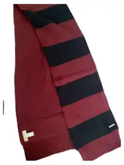 Vorschaubild 2 von Schal Damen Mehrfarbig Gestreift Casual Polyacryl 172x24cm