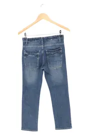Vorschaubild 2 von Damen Jeans Regular Fit W26/34 Blau Casual Applikationen