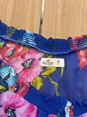 Vorschaubild 4 von Damen Bluse 38/M Blumenmuster Kurzarm Feminin