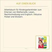 Vorschaubild 2 von Thinking Kids Complete Book Grade K Lernbuch Kindergarten Mathe Lesen Englisch