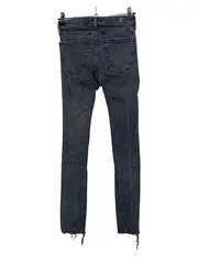 Vorschaubild 2 von Damen Slim Fit Jeans Grau W26/34/XS Destroyed Look