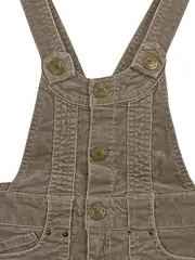 Vorschaubild 3 von Latzkleid Cord Mädchen Gr. 110 Braun Casual Freizeitkleid