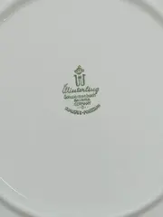 Vorschaubild 4 von Essteller Zwiebelmuster Porzellan Bavaria 19cm blau weiß