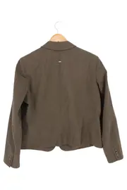 Vorschaubild 2 von Damen Blazer Gr. 40/L Braun Klassisch Business Elegant