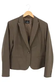 Vorschaubild 1 von Damen Blazer Gr. 40/L Braun Klassisch Business Elegant
