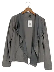 Vorschaubild 1 von BEST CONNECTIONS Damen Strickjacke Gr. 40 Grau Modern