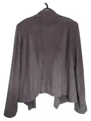 Vorschaubild 2 von BEST CONNECTIONS Damen Strickjacke Gr. 40 Grau Modern