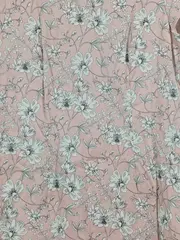 Vorschaubild 3 von TAIFUN Damen Freizeitkleid Gr. 38 M Rosa Blumenmuster Casual