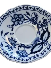 Vorschaubild 2 von Zwiebelmuster Untertasse Porzellan Blau Weiß 15 cm Spülmaschinenfest