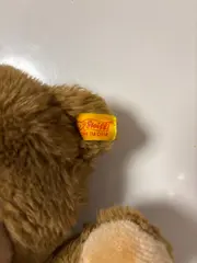 Vorschaubild 3 von Teddybär Plüschtier Kuscheltier Braun Knopf im Ohr 32 cm