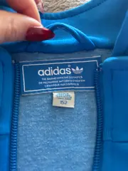 Vorschaubild 5 von Trainingsjacke Kinder Gr. 152 Blau Sportjacke Track Jacket 3-Streifen