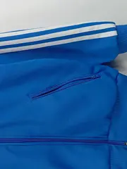 Vorschaubild 6 von Trainingsjacke Kinder Gr. 152 Blau Sportjacke Track Jacket 3-Streifen