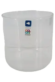 Vorschaubild 1 von Teelichthalter Glas Transparent Modern 10cm Windlicht Kerzenhalter