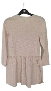 Vorschaubild 3 von Mädchen Freizeitkleid Gr. 8T/128 Beige Casual Langarm