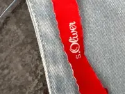 Vorschaubild 5 von Damen Bluse Gr. 38 Blau Cold Shoulder Lochstickerei Casual