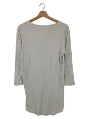 Vorschaubild 2 von Damen Bluse Langarm Grau Gr. 38;M Baumwolle Casual