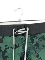 Vorschaubild 3 von Herren Badehose Gr. 32 Grün Florales Muster Sportlich