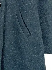 Vorschaubild 5 von Damen Übergangsmantel Gr. 40/L Blau Casual