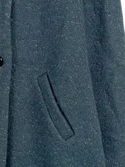 Vorschaubild 4 von Damen Übergangsmantel Gr. 40/L Blau Casual