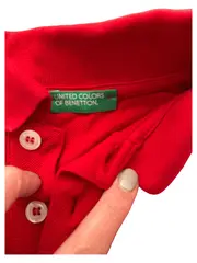Vorschaubild 3 von Poloshirt Kinder Gr. 110 Rot Casual