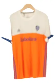 Vorschaubild 1 von Trikot Fanshirt Herren Gr. XL Orange Weiß Rabobank Sport Shirt Jersey