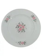 Vorschaubild 1 von Servierteller Weiß Rosenmuster Klassisch Vintage 24cm