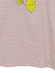 Vorschaubild 3 von Kinder T-Shirt gestreift mit Zitronen-Print Gr. 152 Charmant