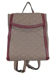 Vorschaubild 1 von Damen Rucksack Grau Elegant Gesteppt Business Freizeit Tasche