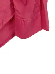 Vorschaubild 2 von Damen Bluse Gr. 44 Pink Baumwolle Langarm Hemdbluse