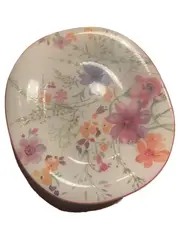 Vorschaubild 1 von Mariefleur Essteller Blumenmuster Porzellan 23cm