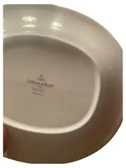 Vorschaubild 2 von Mariefleur Essteller Blumenmuster Porzellan 23cm