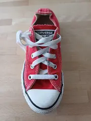 Vorschaubild 2 von All Star Sneaker Schuh Kinder Gr. 31 Rot Casual Schnürschuhe