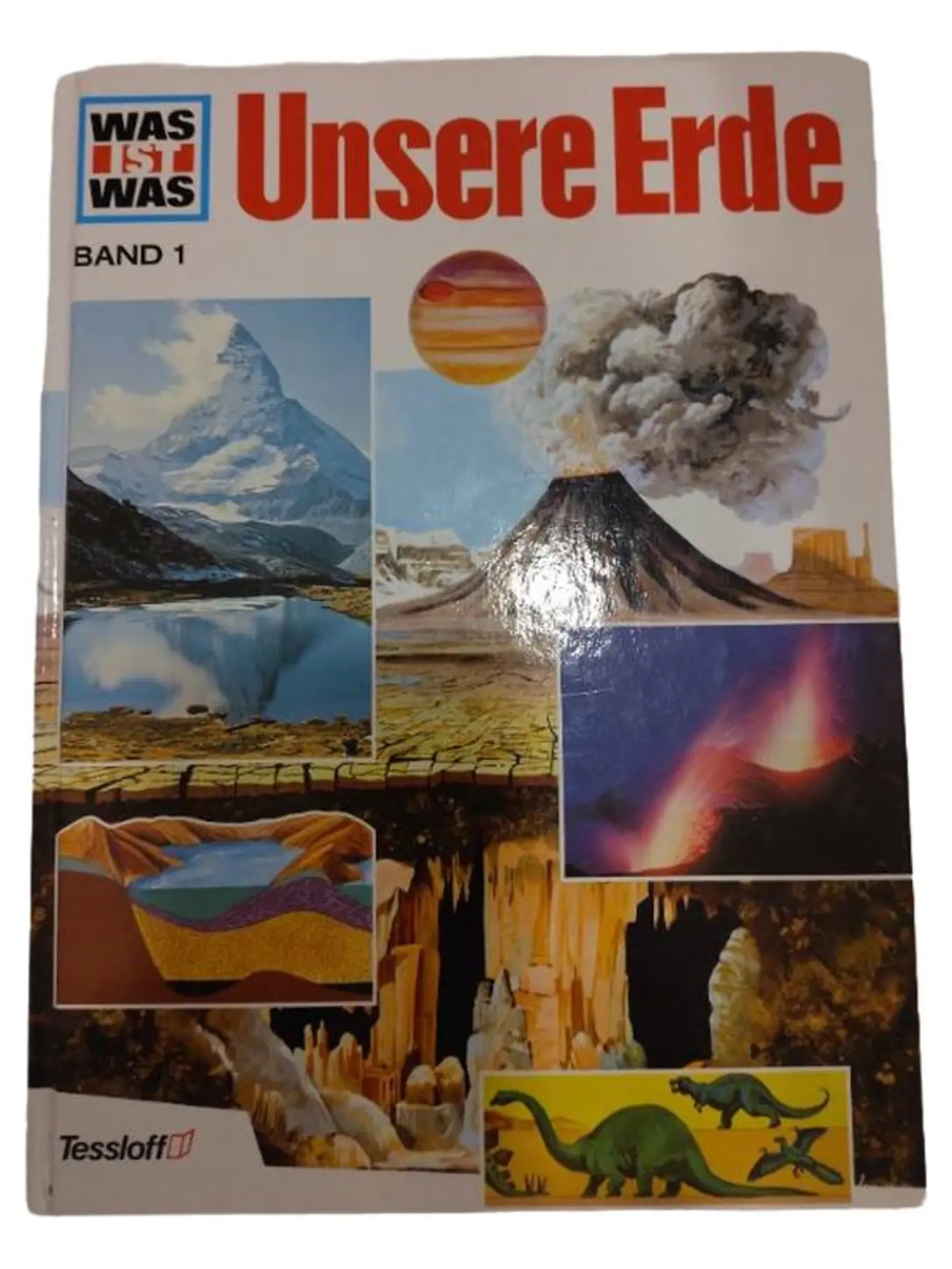 WAS IST WAS Unsere Erde 1 Dinosaurier Vulkane Geologie Kinderbuch