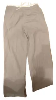 Vorschaubild 3 von Damen Stoffhose Wide Leg Grau Gr. XS 34 Tunnelzug Casual