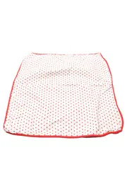 Vorschaubild 1 von Dekokissen Bezug 50x50 cm Mehrfarbig Weiß-Rot Punkte Casual Baumwolle