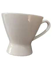 Vorschaubild 1 von Kaffeetasse Modern Weiß Porzellan 200ml Tasse
