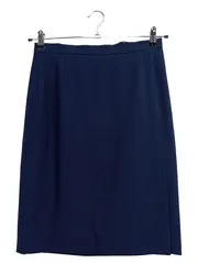 Vorschaubild 1 von Bleistiftrock Damen Gr. 38 Business Blau Midi