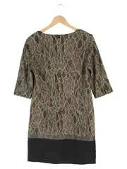 Vorschaubild 2 von FEMME Abendkleid Damen 38/M Mehrfarbig Spitze Elegant Vintage