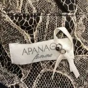 Vorschaubild 3 von FEMME Abendkleid Damen 38/M Mehrfarbig Spitze Elegant Vintage