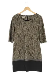 Vorschaubild 1 von FEMME Abendkleid Damen 38/M Mehrfarbig Spitze Elegant Vintage