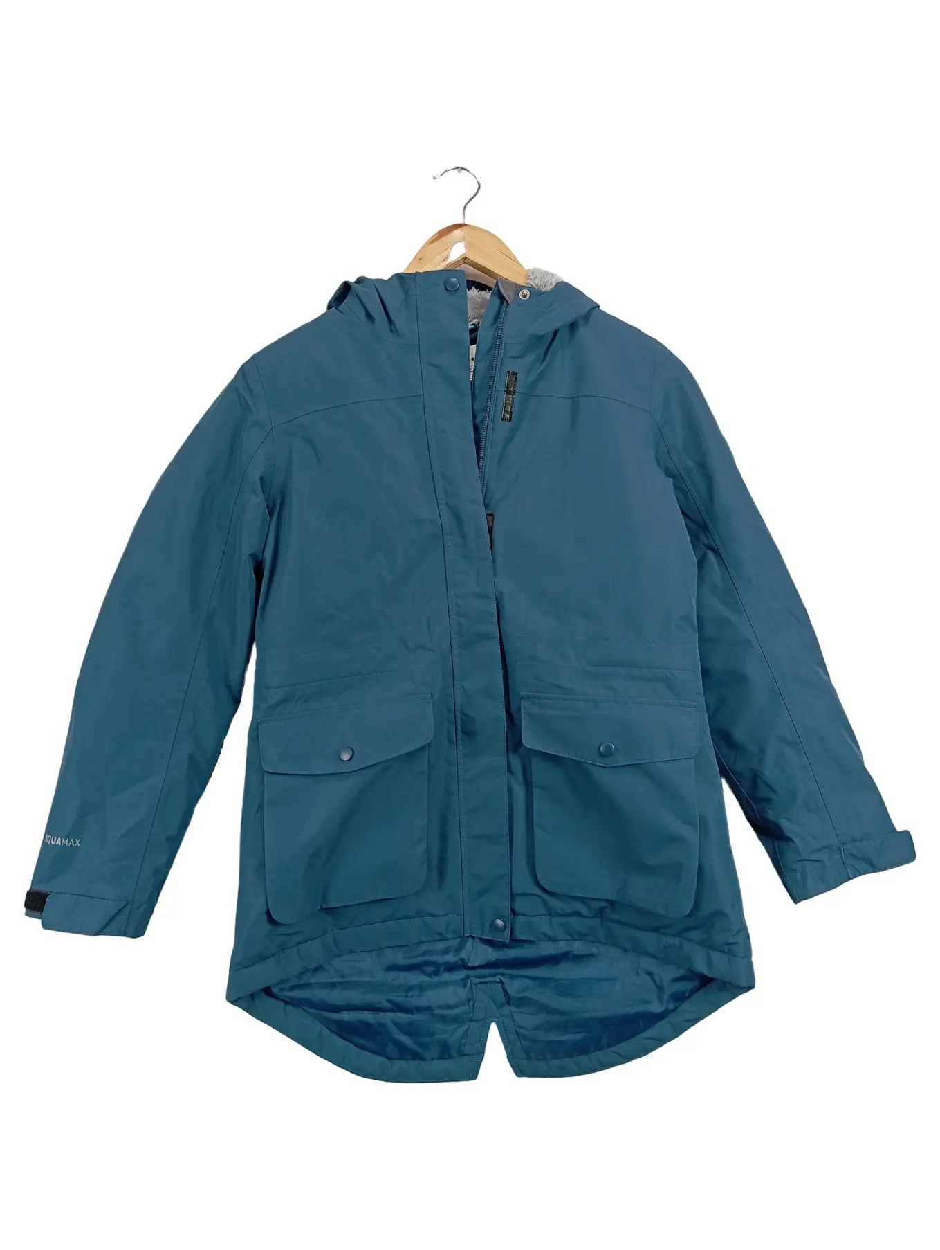 MCKINLEY Kinder Parka Outdoor Jacke Gr. 152 Petrol Winterjacke