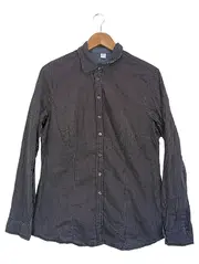 Vorschaubild 1 von Damen Hemdbluse Gr. 42/XL Schwarz gepunktet