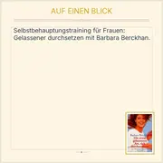 Vorschaubild 2 von Barbara Berckhan Selbstbehauptungstraining Frauen Taschenbuch Gelassener