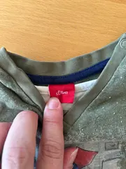 Vorschaubild 5 von Kinder Langarmshirt Gr. 68 Grün Casual Dino-Print