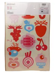 Vorschaubild 1 von MARHULT Wandschmuck Aufkleber Mehrfarbig Obst Gemüse Fisch Küche NEU