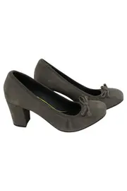 Vorschaubild 1 von MARC O POLO Damen Pumps Grau Gr. 38 Business Elegant Klassisch Blockabsatz Schleife